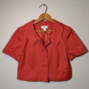 Ann Taylor Loft Short Sleeve Blazer